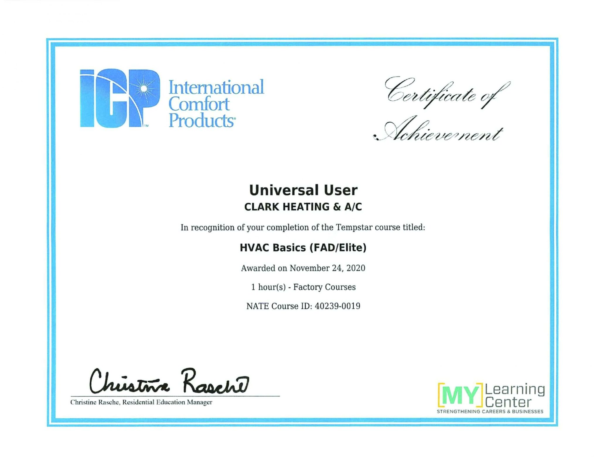 Clark Heating & Air Conditioning Central Texas HVAC Basics ICP