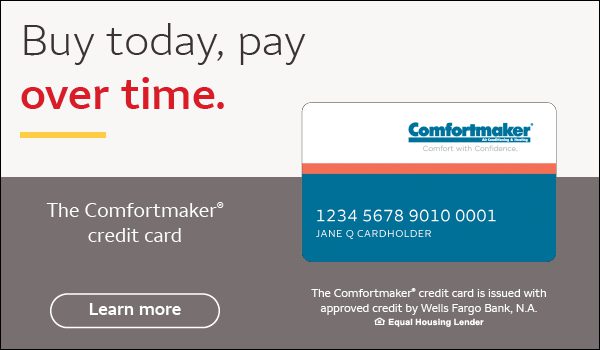 Clark Heating and Air Conditioning Waco, Texas Comfortmaker Buy Today Pay Over Time